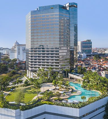 JW Marriott Surabaya Facade